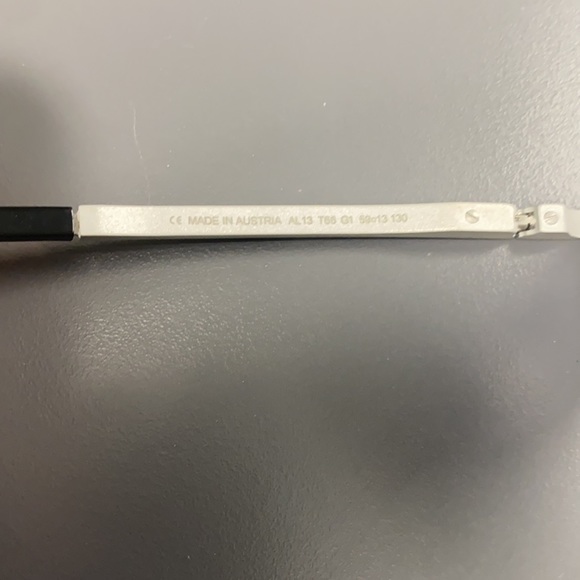 AUTHENTIC CHRISTIAN DIOR HOMME SUNGLASSES AL 13 Aluminum NWT BRSHED SILVER FRAME - Picture 2 of 7